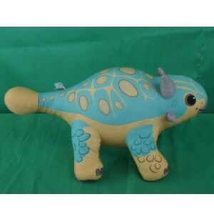Jurassic World Camp Cretaceous Bumpy Ankylosaurus Plush Toy Factory 11 inch Teal
